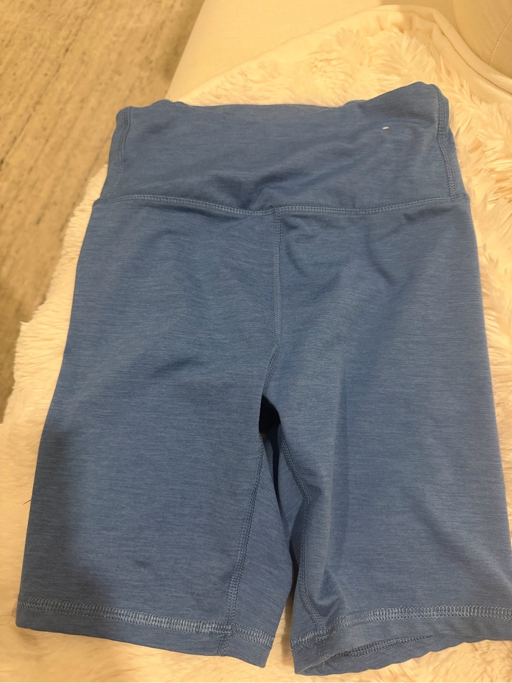 Outdoor Voices Blue Bike Shorts